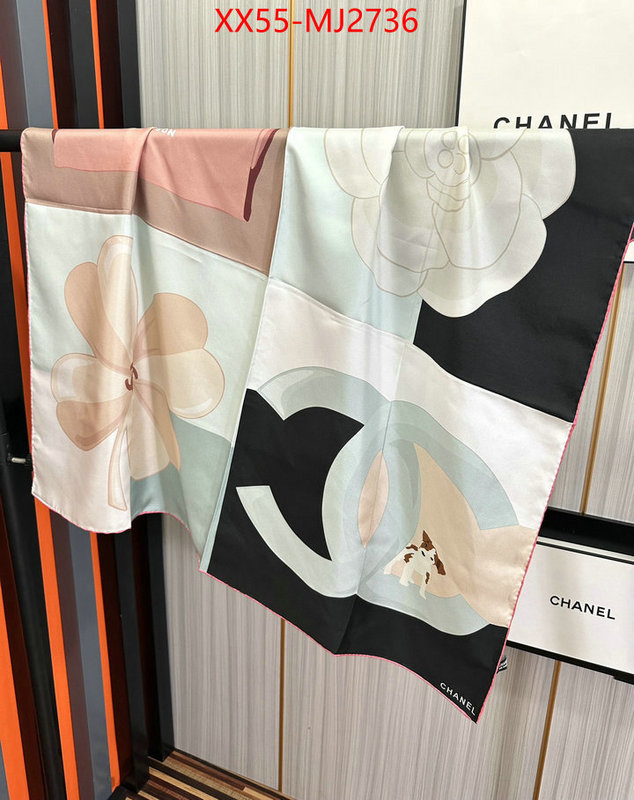 Scarf-Chanel shop designer replica ID: MJ2736 $: 55USD