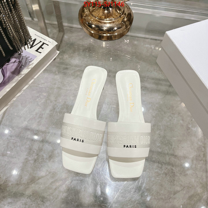 Women Shoes-Dior wholesale replica ID: SJ1146 $: 115USD