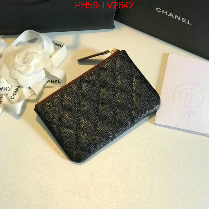 Chanel Bags(TOP)-Wallet- cheap high quality replica ID: TV2642 $: 59USD,