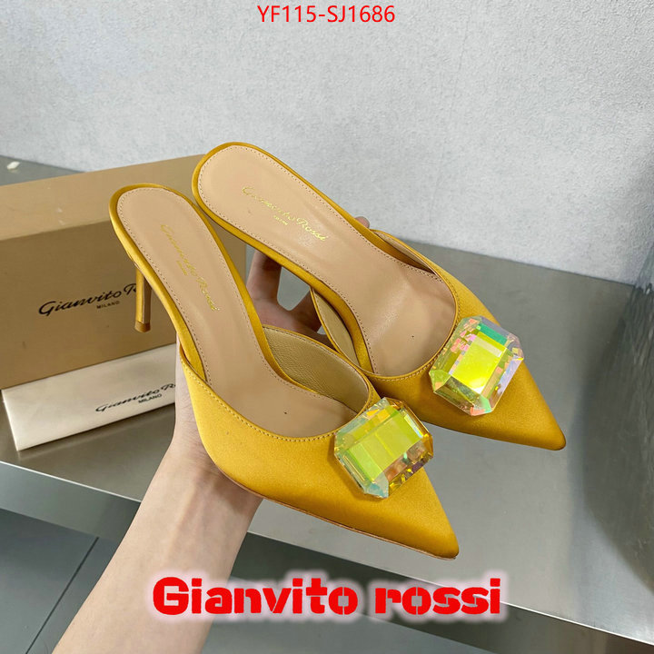 Women Shoes-Gianvito Rossi replica 2024 perfect luxury ID: SJ1686 $: 115USD