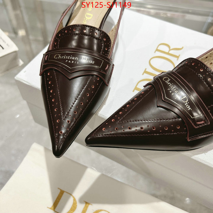 Women Shoes-Dior customize best quality replica ID: SJ1149 $: 125USD