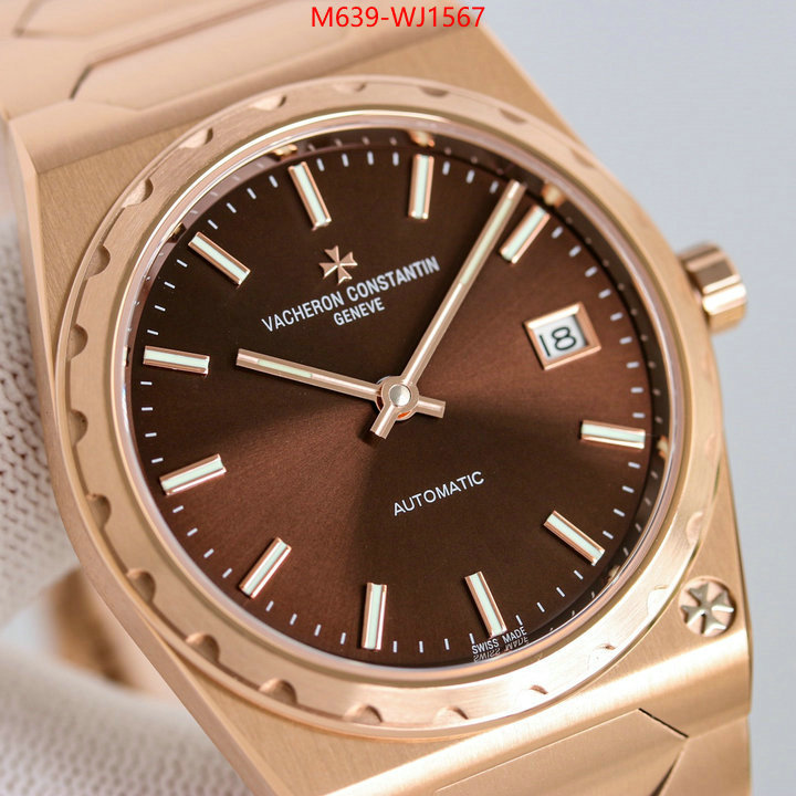 Watch(TOP)-Vacheron Constantin top fake designer ID: WJ1567 $: 639USD