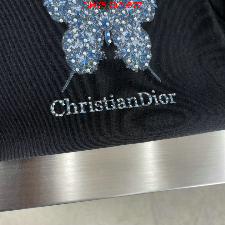 Clothing-Dior best wholesale replica ID: CC9672 $: 75USD