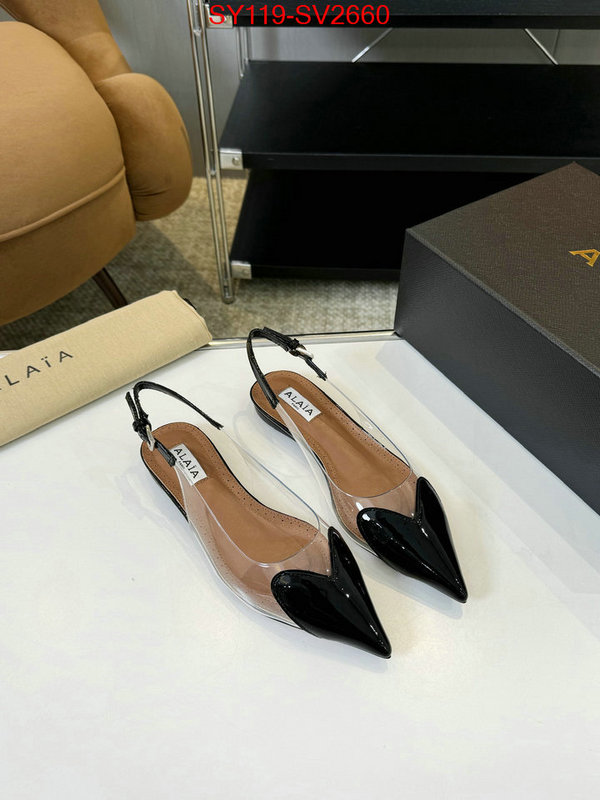 Women Shoes-ALAIA where can you buy replica ID: SV2660 $: 119USD