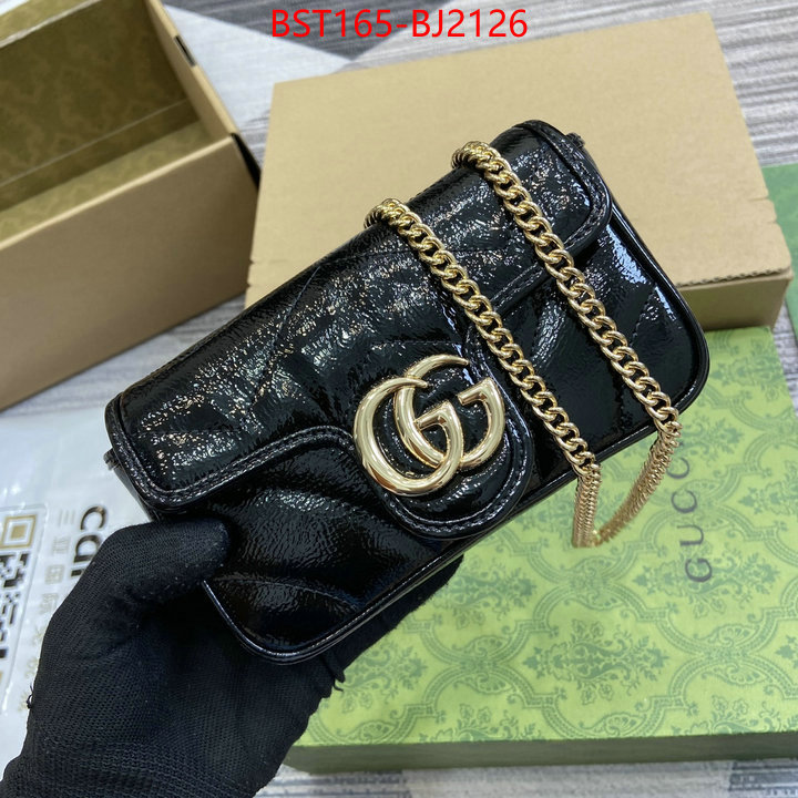 Gucci Bags(TOP)-Marmont copy aaaaa ID: BJ2126 $: 165USD,