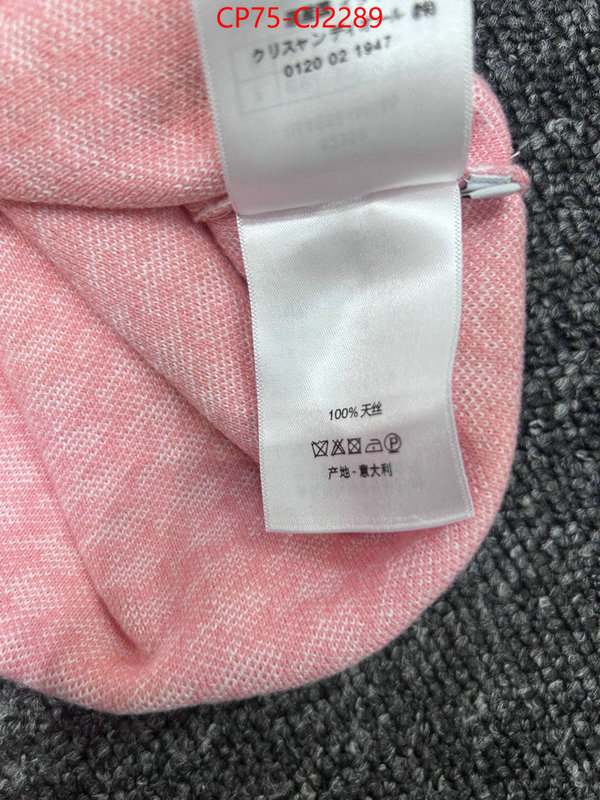 Clothing-Dior replica us ID: CJ2289 $: 75USD