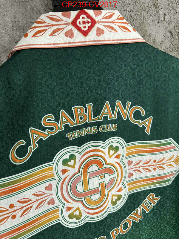 Clothing-Casablanca designer high replica ID: CV2617