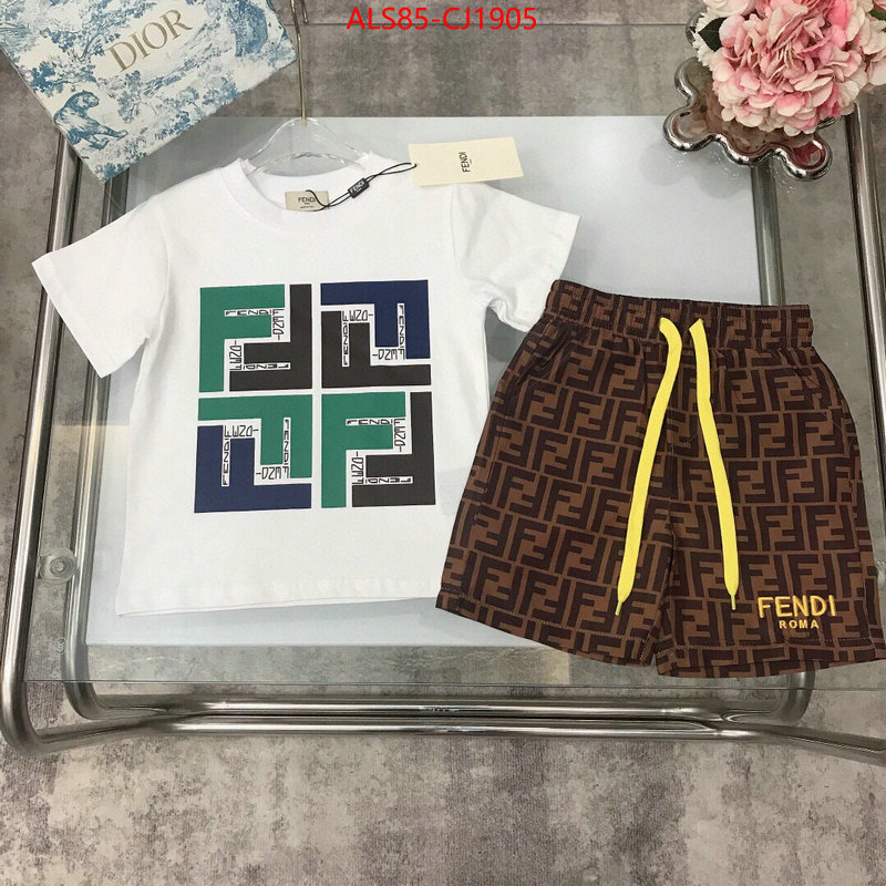 Kids clothing-Fendi best quality designer ID: CJ1905 $: 85USD