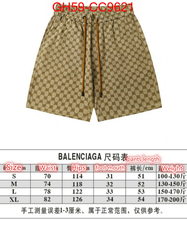 Clothing-Balenciaga fake high quality ID: CC9621 $: 59USD