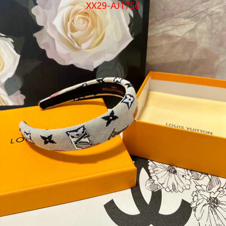 Hair band-LV top fake designer ID: AJ1756 $: 29USD