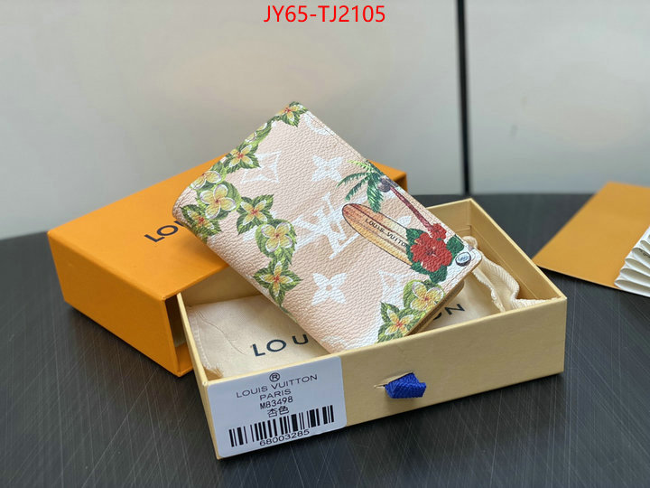 LV Bags(TOP)-Wallet sale outlet online ID: TJ2105 $: 65USD,