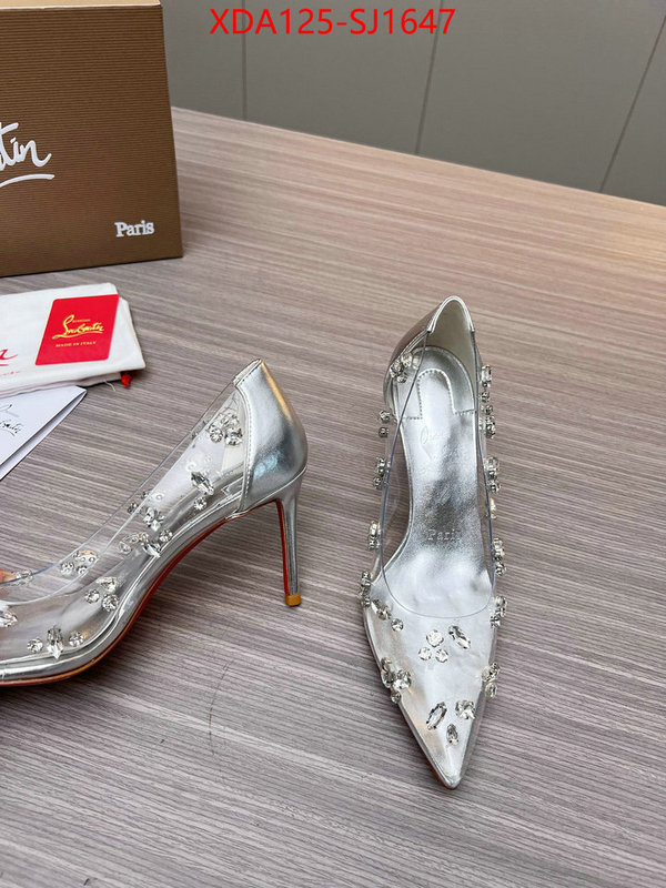 Women Shoes-Christian Louboutin best quality fake ID: SJ1647 $: 125USD