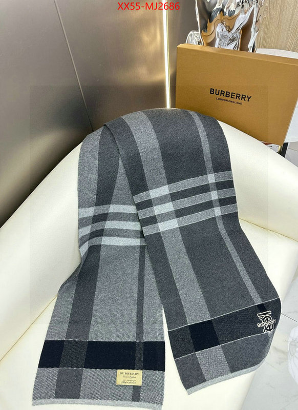 Scarf-Burberry first copy ID: MJ2686 $: 55USD