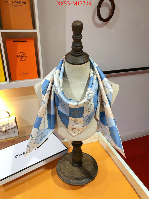 Scarf-Chanel top quality website ID: MJ2714 $: 55USD