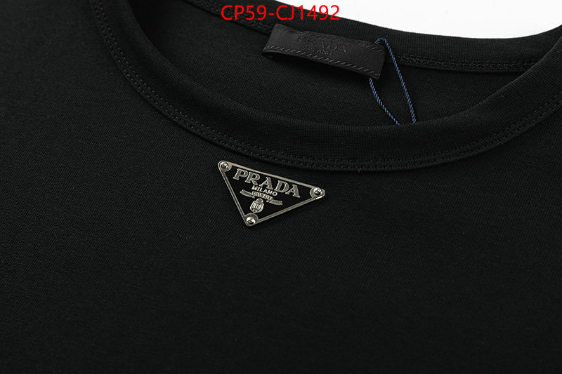 Clothing-Prada cheap replica designer ID: CJ1492 $: 59USD