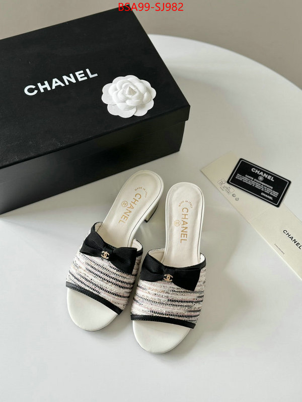 Women Shoes-Chanel high-end designer ID: SJ982 $: 99USD