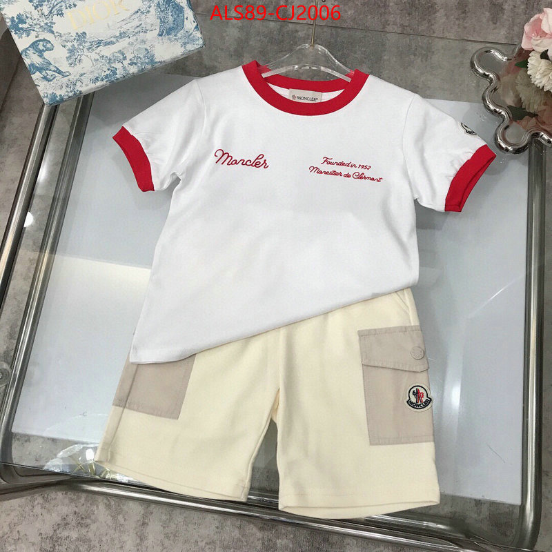 Kids clothing-Moncler online from china designer ID: CJ2006 $: 89USD