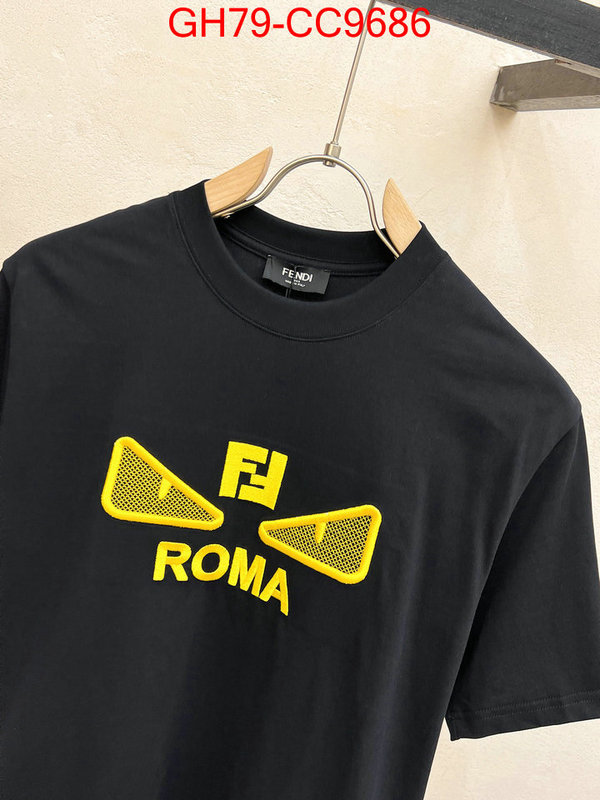 Clothing-Fendi best replica 1:1 ID: CC9686 $: 79USD