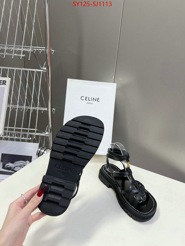 Women Shoes-CELINE mirror copy luxury ID: SJ1113 $: 125USD