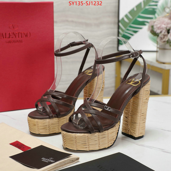 Women Shoes-Valentino designer wholesale replica ID: SJ1232 $: 135USD