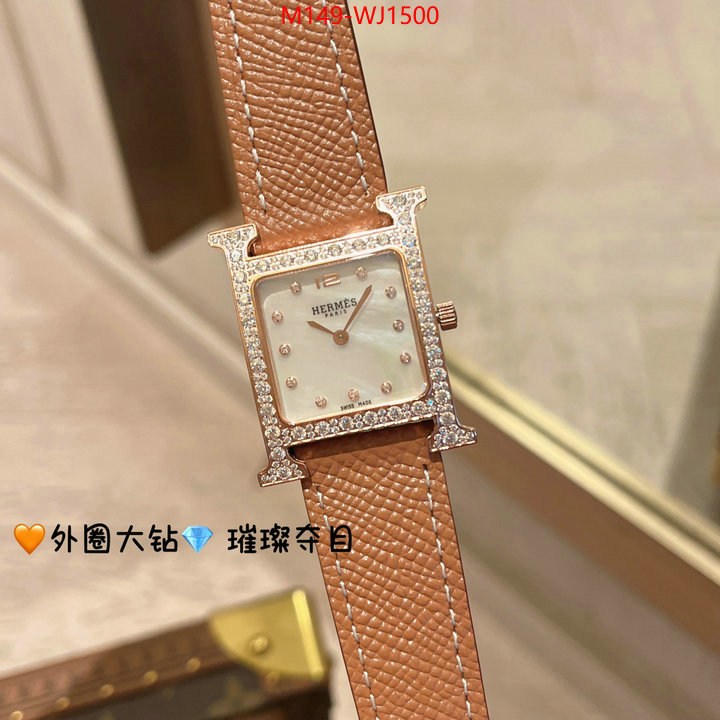 Watch(4A)-Hermes the highest quality fake ID: WJ1500 $: 149USD