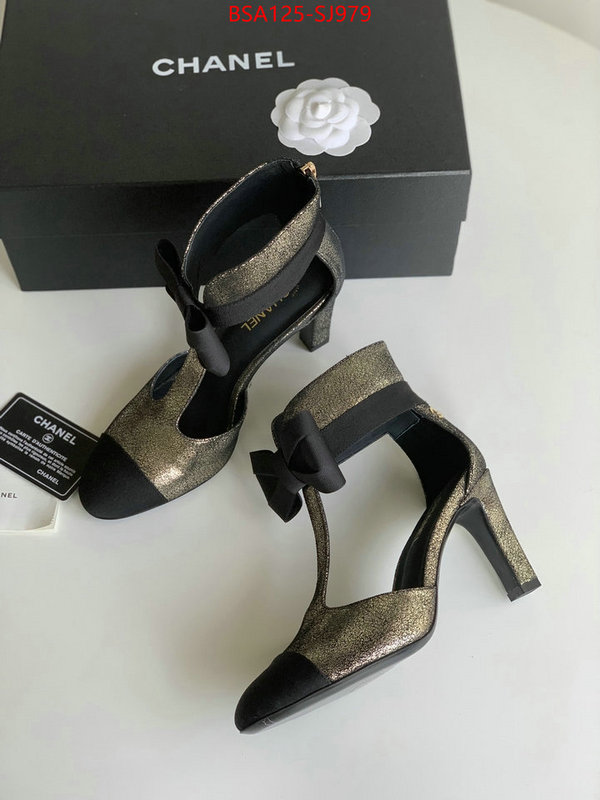 Women Shoes-Chanel for sale online ID: SJ979 $: 125USD