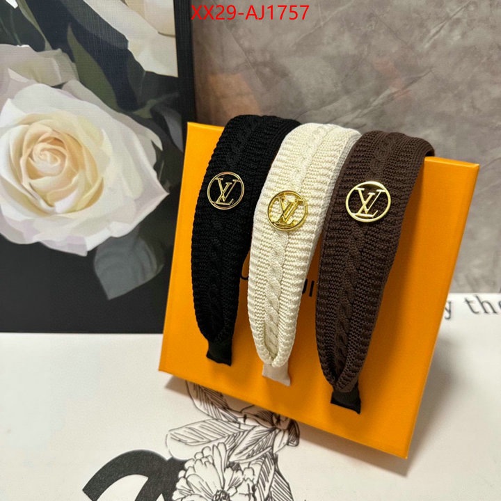 Hair band-LV designer wholesale replica ID: AJ1757 $: 29USD