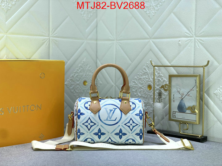 LV Bags(4A)-Speedy- fake high quality ID: BV2688 $: 82USD,