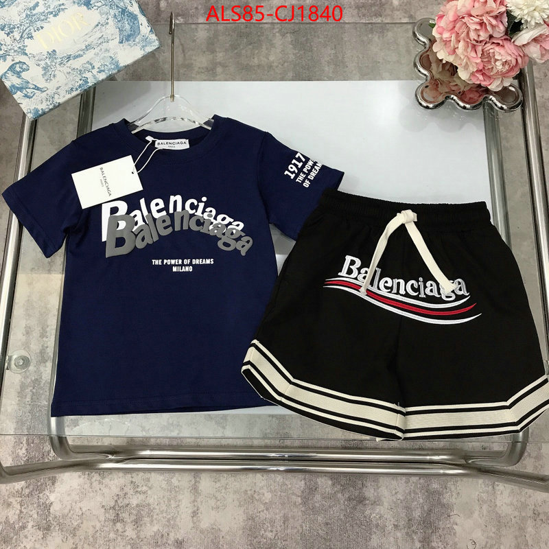 Kids clothing-Balenciaga replica 2024 perfect luxury ID: CJ1840 $: 85USD