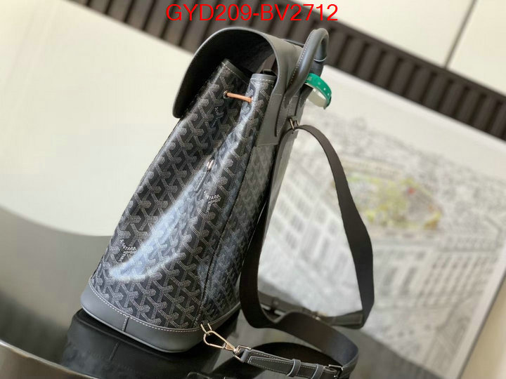 Goyard Bags(TOP)-Backpack- replica us ID: BV2712 $: 209USD,