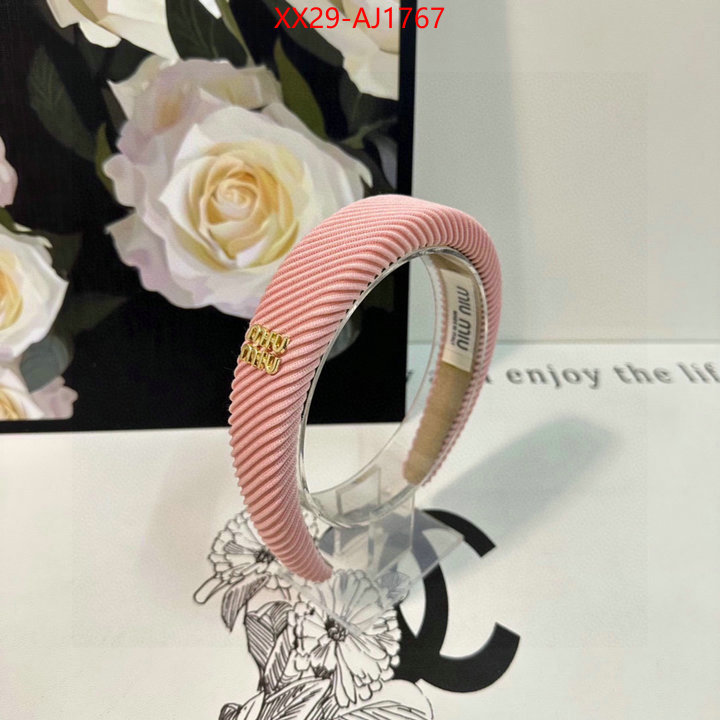 Hair band-MIU MIU replica 2024 perfect luxury ID: AJ1767 $: 29USD