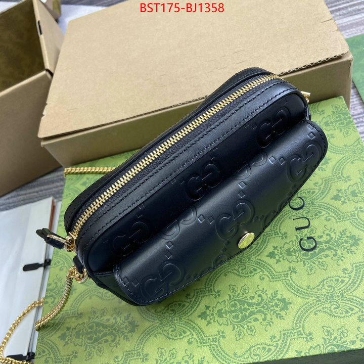 Gucci Bags(TOP)-Crossbody- wholesale replica shop ID: BJ1358 $: 175USD,