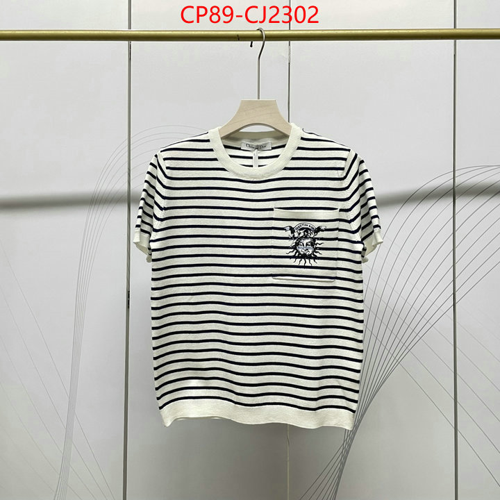 Clothing-Dior high quality online ID: CJ2302 $: 89USD