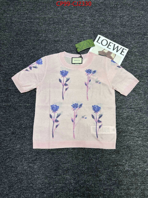 Clothing-Gucci best quality replica ID: CJ2330 $: 99USD