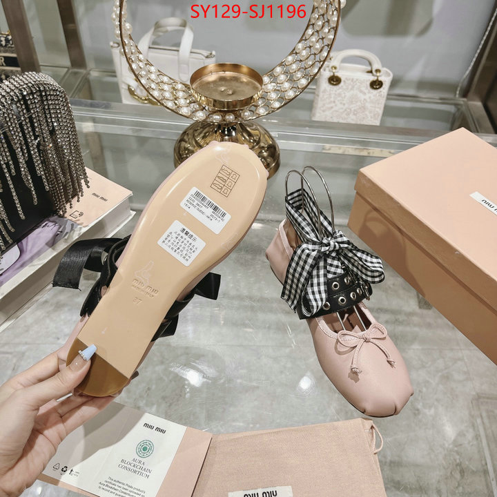 Women Shoes-Miu Miu knockoff highest quality ID: SJ1196 $: 129USD