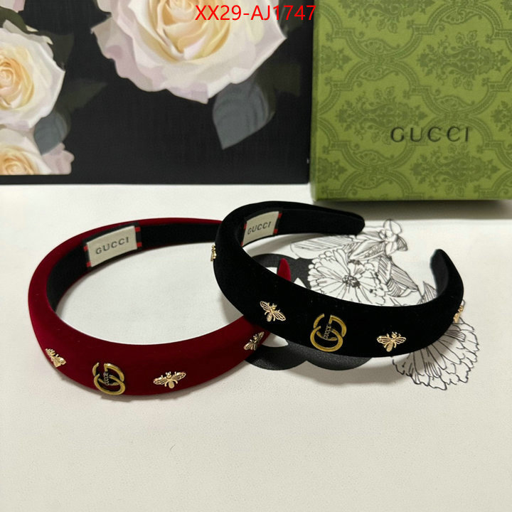 Hair band-Gucci top grade ID: AJ1747 $: 29USD