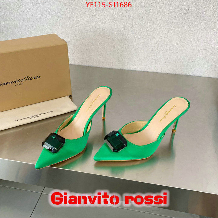 Women Shoes-Gianvito Rossi replica 2024 perfect luxury ID: SJ1686 $: 115USD