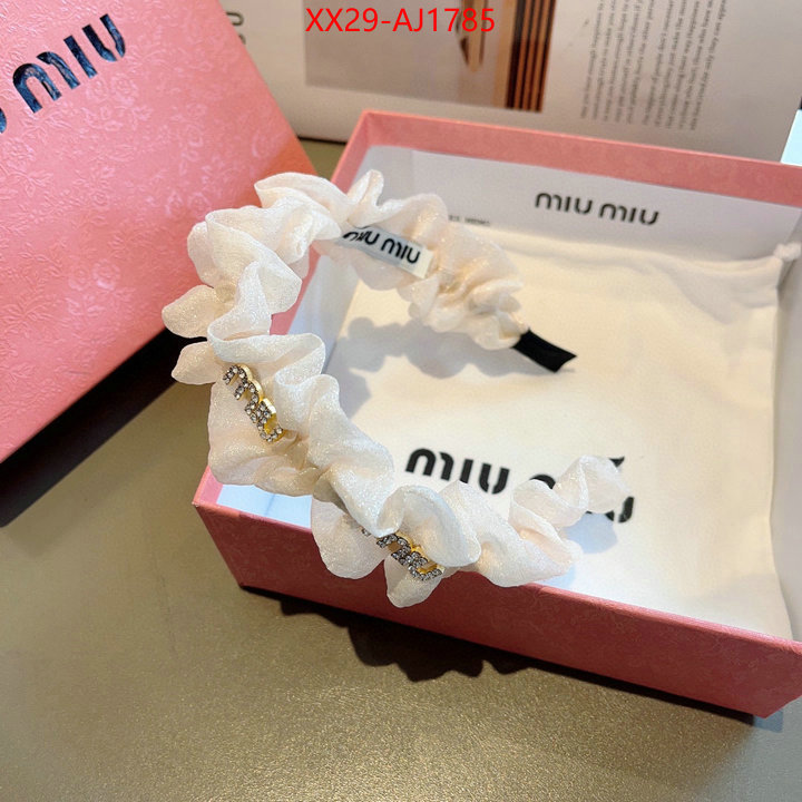 Hair band-MIU MIU the top ultimate knockoff ID: AJ1785 $: 29USD