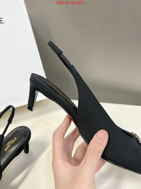 Women Shoes-CELINE buy replica ID: SJ1671 $: 115USD