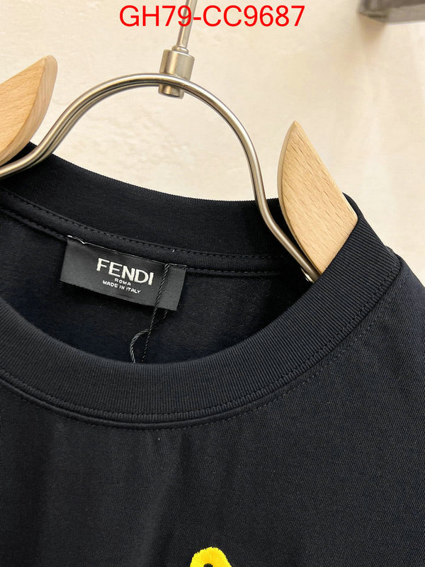 Clothing-Fendi wholesale sale ID: CC9687 $: 79USD