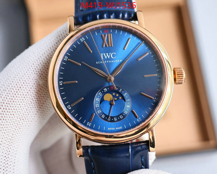 Watch(TOP)-IWC buy ID: WJ1536 $: 419USD