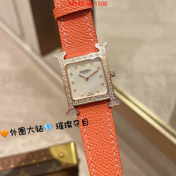 Watch(4A)-Hermes the highest quality fake ID: WJ1500 $: 149USD