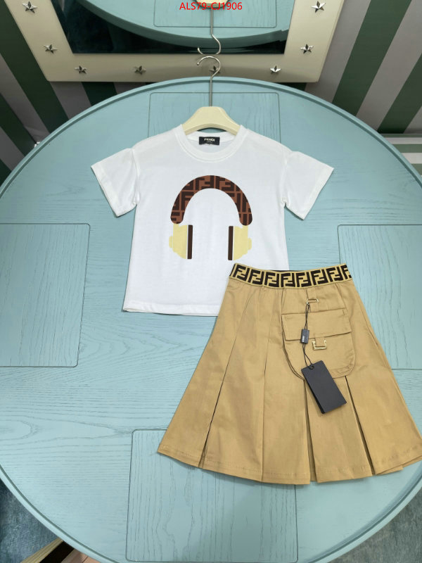 Kids clothing-Fendi buy the best high quality replica ID: CJ1906 $: 79USD