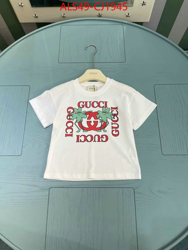 Kids clothing-Gucci 1:1 replica wholesale ID: CJ1945 $: 49USD