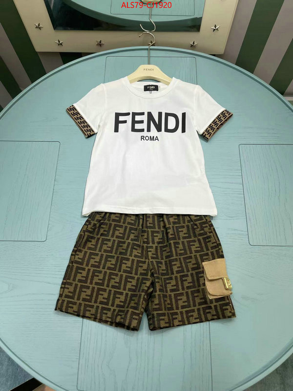 Kids clothing-Fendi sellers online ID: CJ1920 $: 79USD