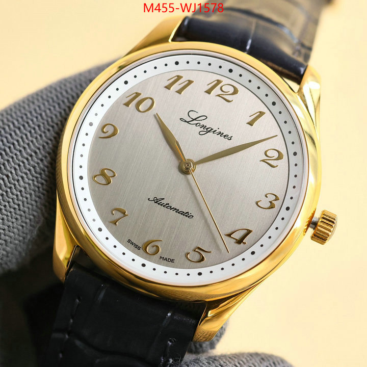 Watch(TOP)-Longines good quality replica ID: WJ1578 $: 455USD