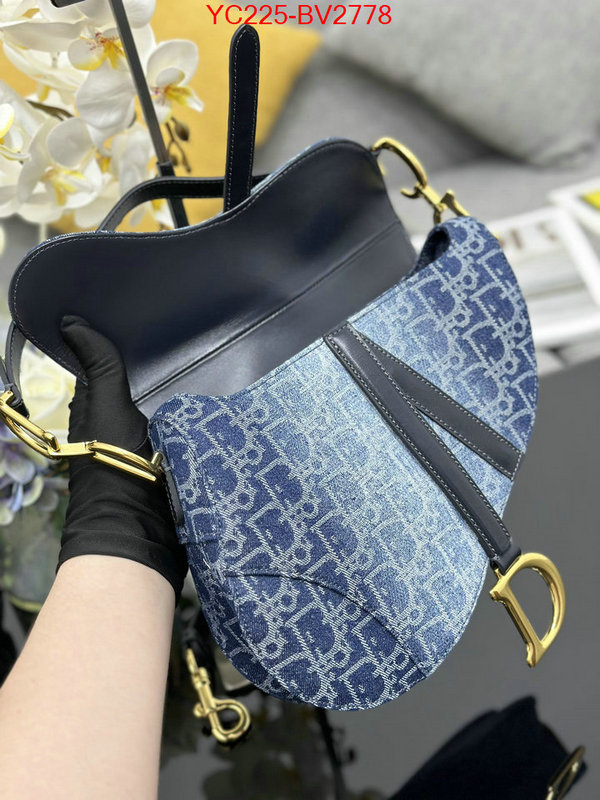 Dior Bags(TOP)-Saddle- what's the best place to buy replica ID: BV2778 $: 225USD,