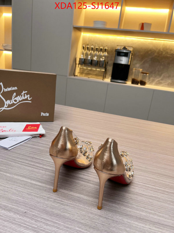 Women Shoes-Christian Louboutin best quality fake ID: SJ1647 $: 125USD