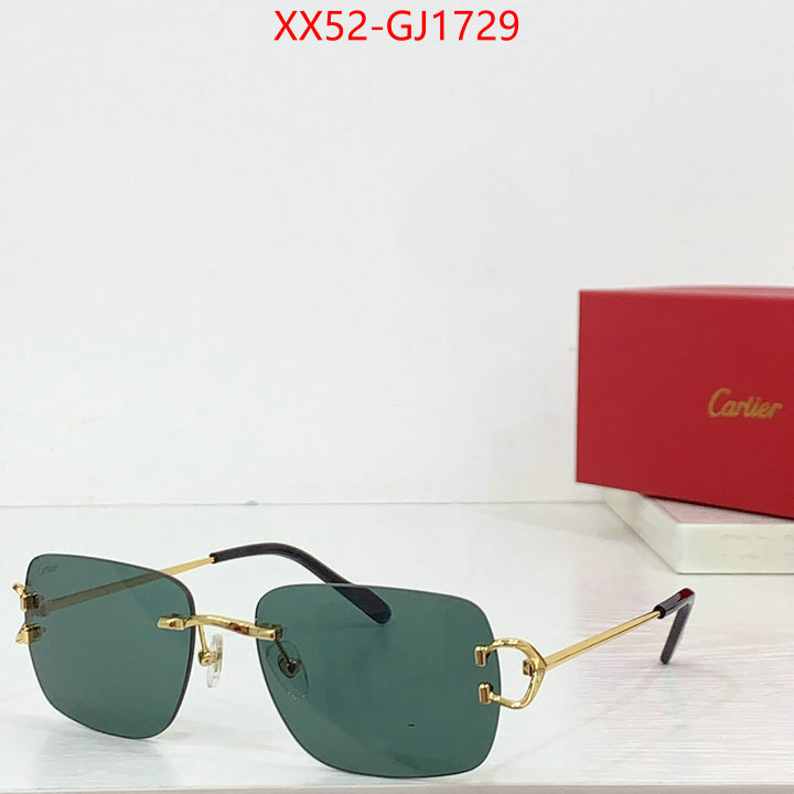 Glasses-Cartier aaaaa+ quality replica ID: GJ1729 $: 52USD