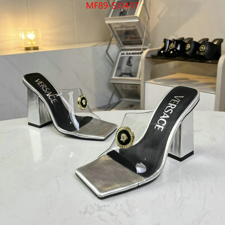 Women Shoes-Versace designer fashion replica ID: SJ1417 $: 89USD